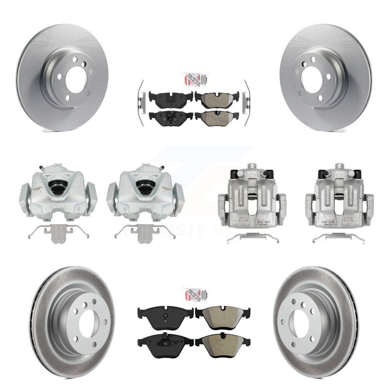 Transit Auto KCG-102537N Disc Brake Kit for 2012-2013 BMW 328i - Front and Rear product image