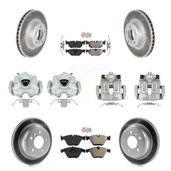 Transit Auto KCG-102538N Disc Brake Kit for 2013 BMW 328i - Front and Rear product image
