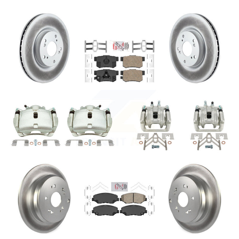 Transit Auto KCG-102547N Disc Brake Kit for 2005-2006 Honda CR-V - Front and Rear product image