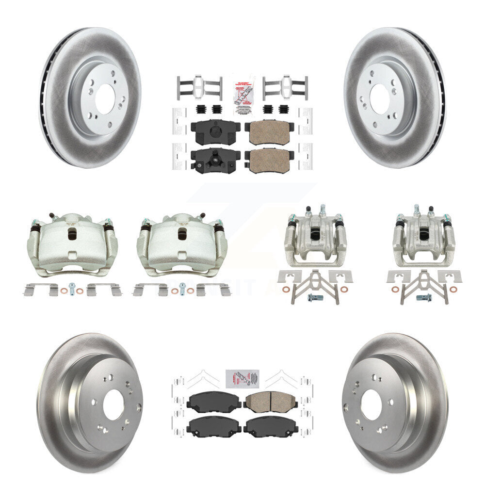 Transit Auto KCG-102549N Disc Brake Kit for 2005-2006 Honda CR-V - Front and Rear product image