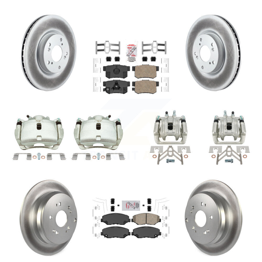 Transit Auto KCG-102550N Disc Brake Kit for 2005-2006 Honda CR-V - Front and Rear product image