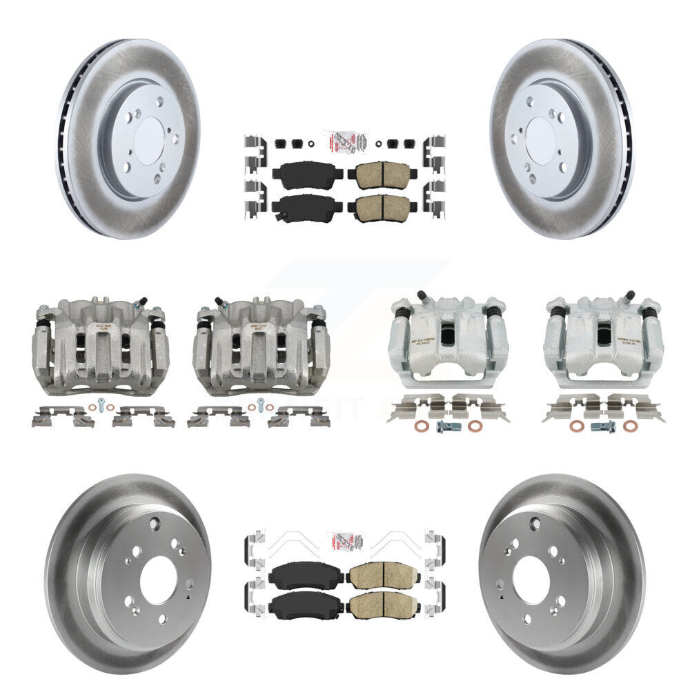 Transit Auto KCG-102552N Disc Brake Kit for 2005-2010 Honda Odyssey - Front and Rear product image