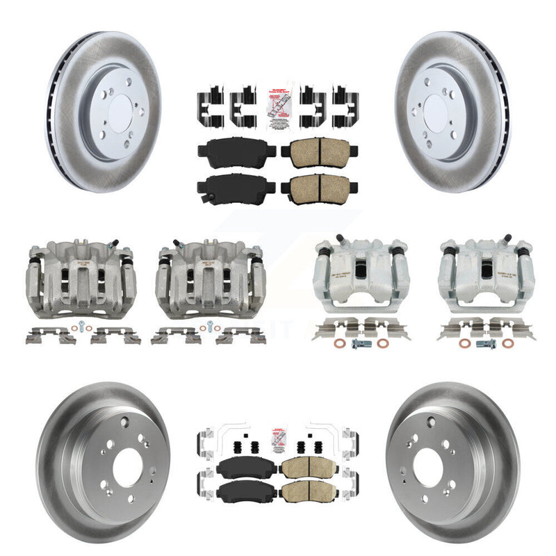 Transit Auto KCG-102553N Disc Brake Kit for 2005-2010 Honda Odyssey - Front and Rear product image