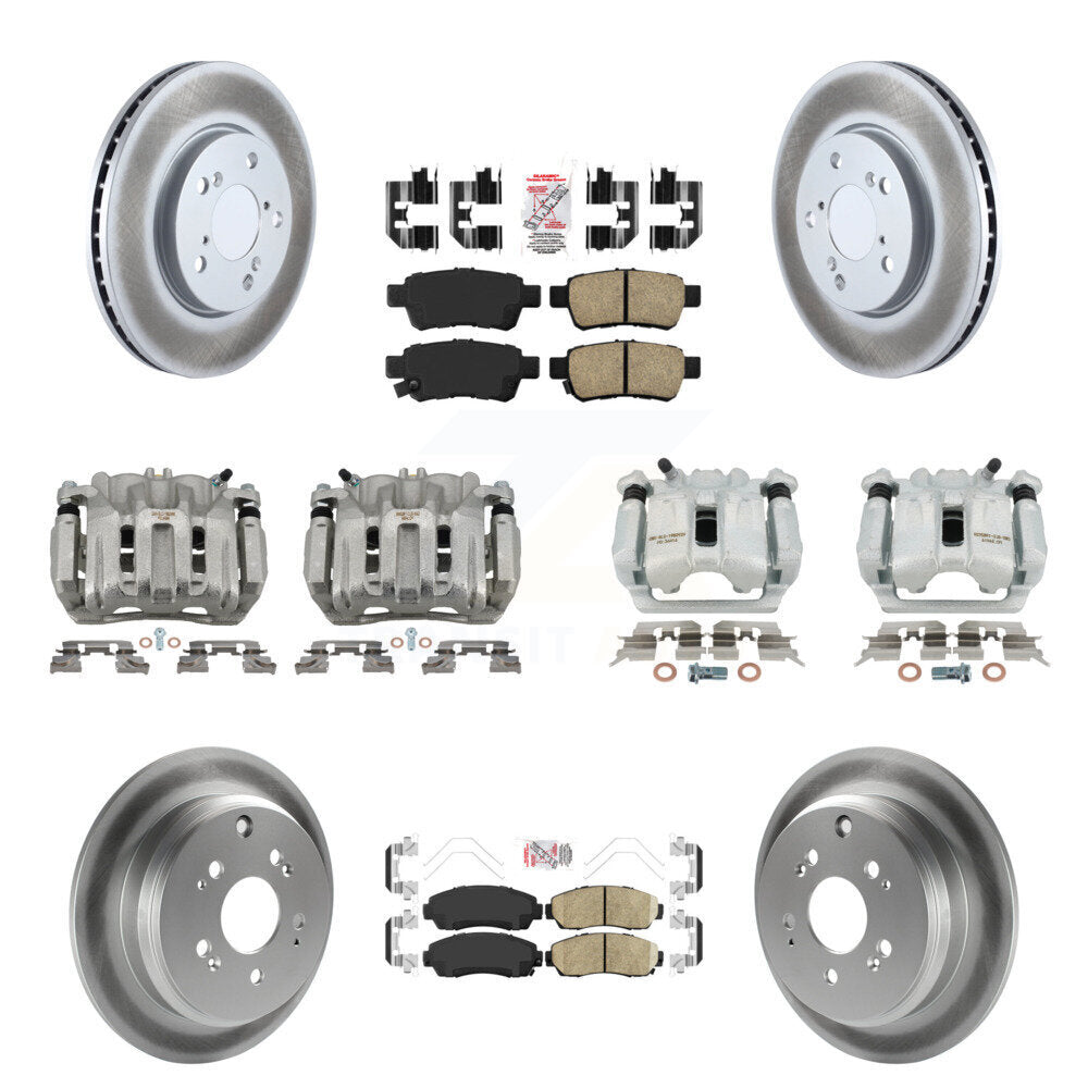 Transit Auto KCG-102554N Disc Brake Kit for 2005-2010 Honda Odyssey - Front and Rear product image