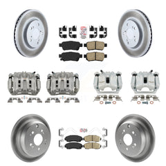 Transit Auto KCG-102554N Disc Brake Kit for 2005-2010 Honda Odyssey - Front and Rear product image