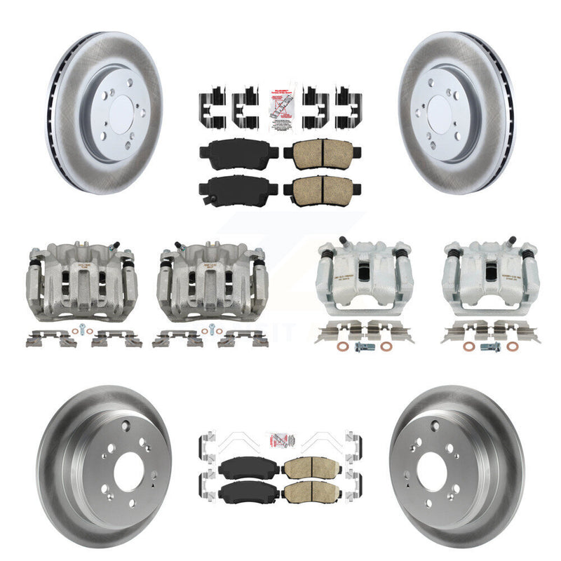 Transit Auto KCG-102554N Disc Brake Kit for 2005-2010 Honda Odyssey - Front and Rear product image