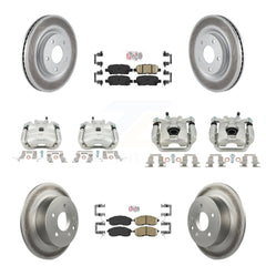 Transit Auto KCG-102569N Disc Brake Kit for 2011-2017 Nissan Juke - Front and Rear product image