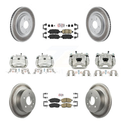 Transit Auto KCG-102571N Disc Brake Kit for 2011-2017 Nissan Juke - Front and Rear product image