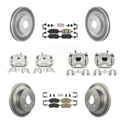 Transit Auto KCG-102572N Disc Brake Kit for 2011-2017 Nissan Juke - Front and Rear product image