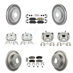Transit Auto KCG-102579N Disc Brake Kit for 2017-2019 Nissan Sentra - Front and Rear product image