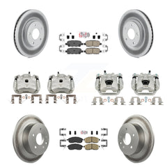 Transit Auto KCG-102582N Disc Brake Kit for 2007-2010 Nissan Sentra - Front and Rear product image