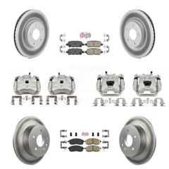 Transit Auto KCG-102584N Disc Brake Kit for 2007-2010 Nissan Sentra - Front and Rear product image