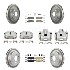 Transit Auto KCG-102592N Disc Brake Kit for 2007-2017 GMC Acadia Limited, Chevrolet Traverse, Buick Enclave & more - Front and Rear product image