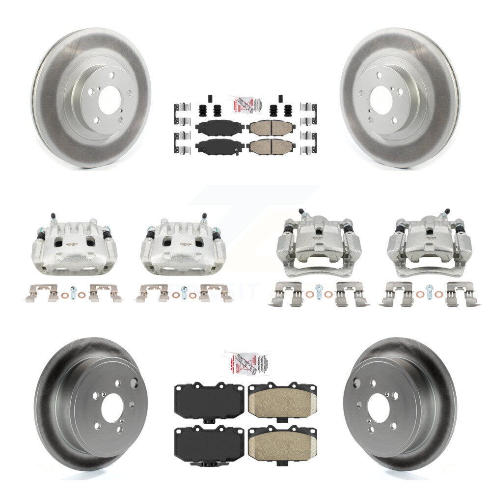 Transit Auto KCG-102606N Disc Brake Kit for 2008 Subaru Impreza - Front and Rear product image