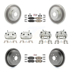 Transit Auto KCG-102607N Disc Brake Kit for 2008-2013 Subaru WRX, Subaru Impreza, Subaru Forester - Front and Rear product image