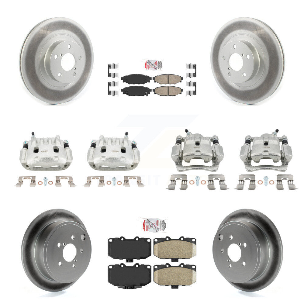 Transit Auto KCG-102609N Disc Brake Kit for 2008 Subaru Impreza - Front and Rear product image