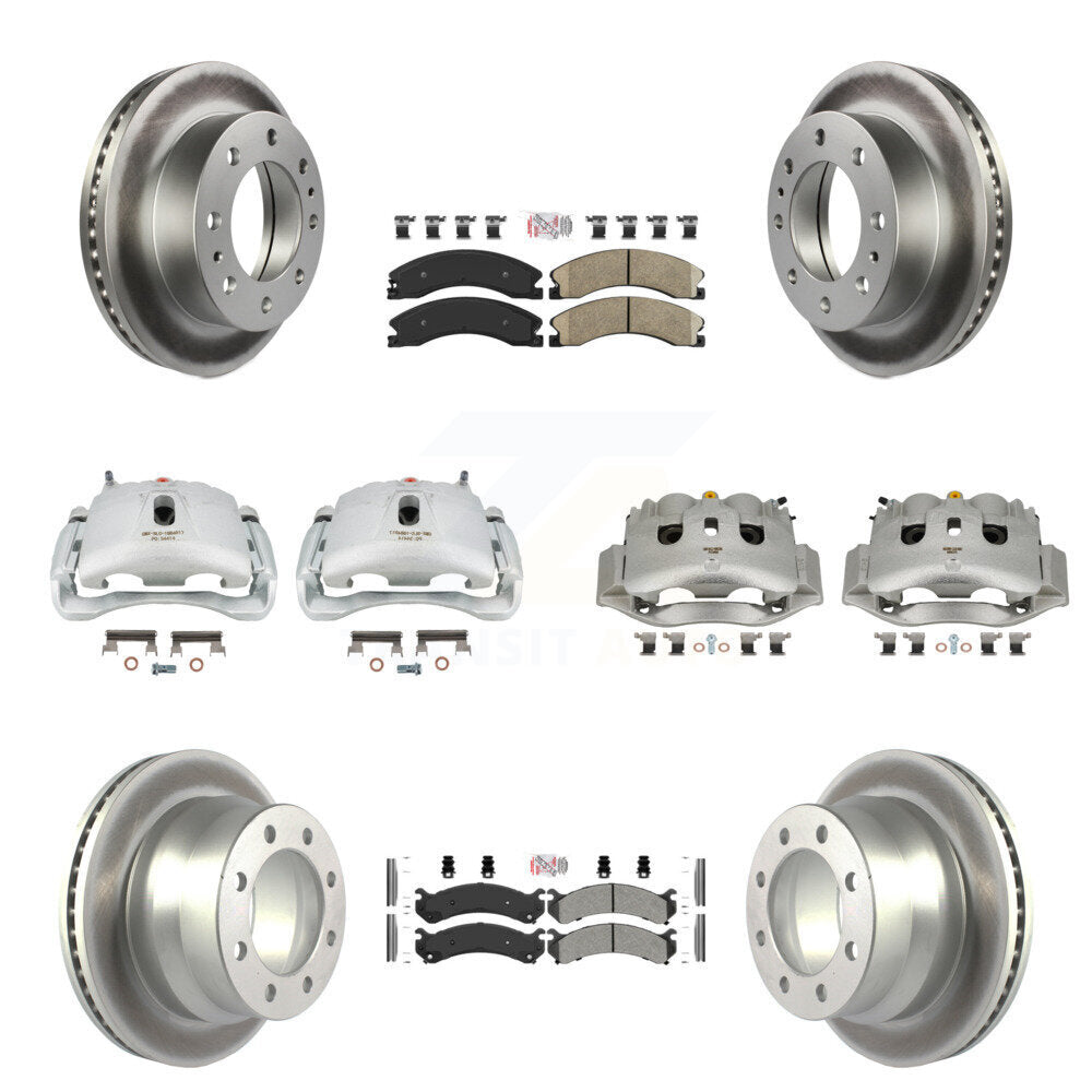 Transit Auto KCG-102611N Disc Brake Kit for 2009-2020 Chevrolet Express 4500, GMC Savana 4500 - Front and Rear product image