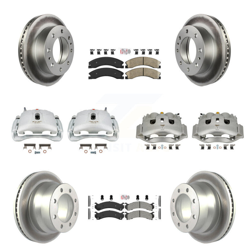 Transit Auto KCG-102611N Disc Brake Kit for 2009-2020 Chevrolet Express 4500, GMC Savana 4500 - Front and Rear product image