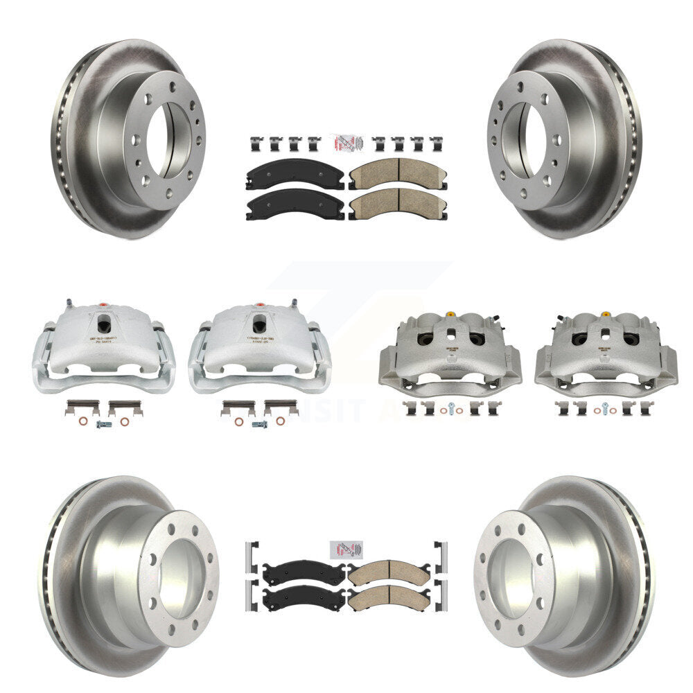 Transit Auto KCG-102612N Disc Brake Kit for 2009-2020 Chevrolet Express 4500, GMC Savana 4500 - Front and Rear product image