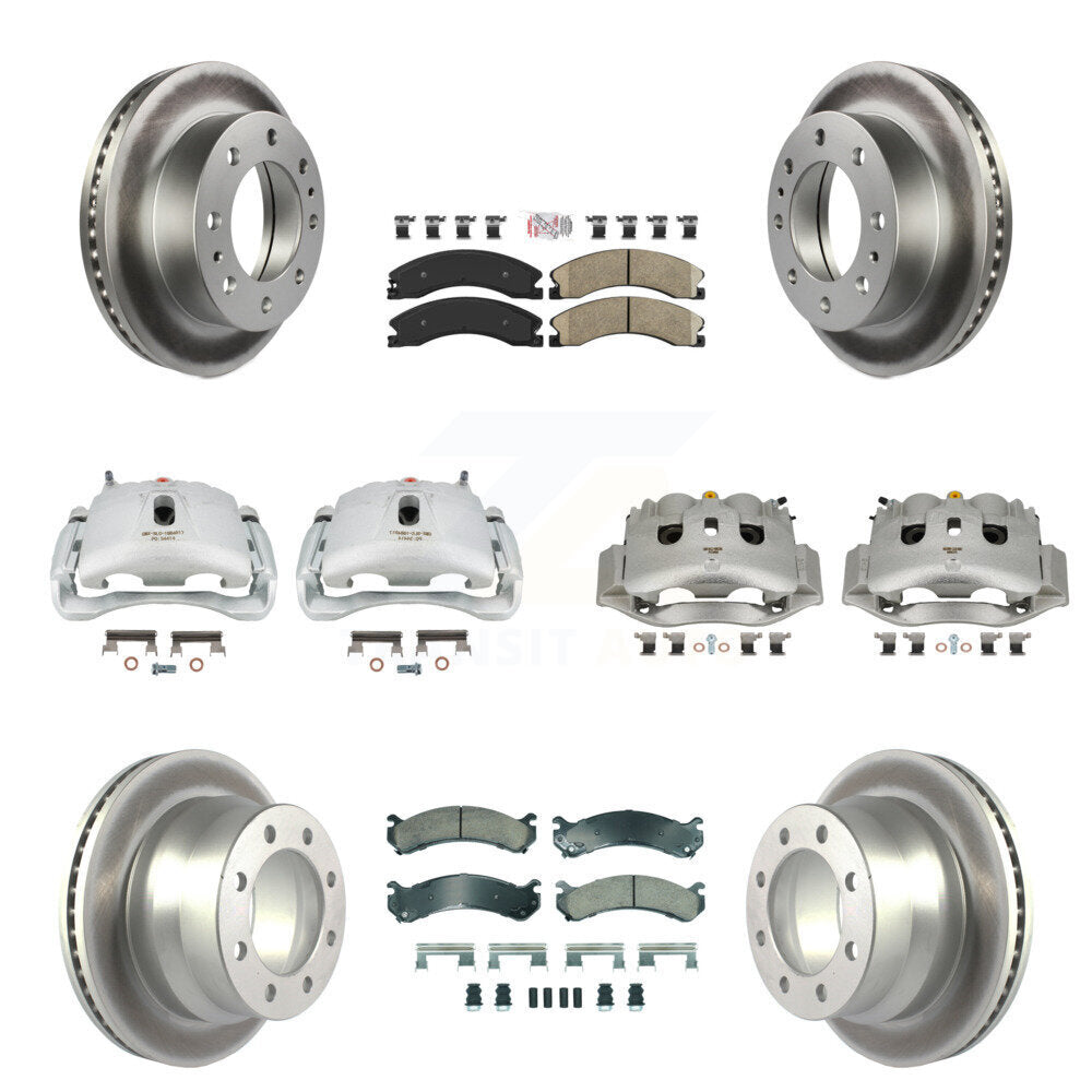 Transit Auto KCG-102613N Disc Brake Kit for 2009-2020 Chevrolet Express 4500, GMC Savana 4500 - Front and Rear product image