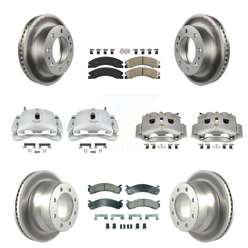 Transit Auto KCG-102613N Disc Brake Kit for 2009-2020 Chevrolet Express 4500, GMC Savana 4500 - Front and Rear product image