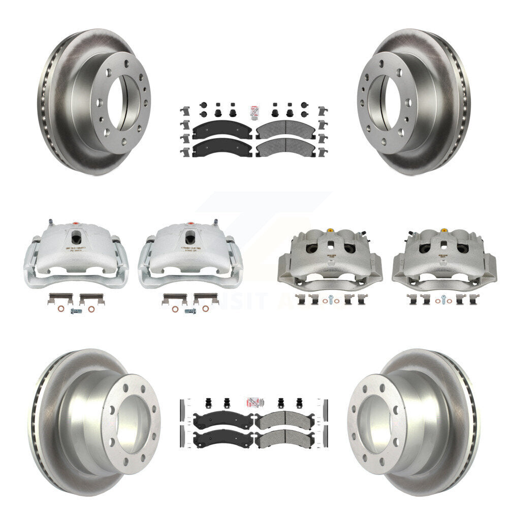 Transit Auto KCG-102614N Disc Brake Kit for 2009-2020 Chevrolet Express 4500, GMC Savana 4500 - Front and Rear product image
