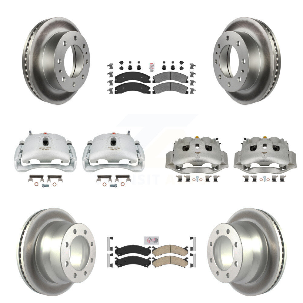 Transit Auto KCG-102615N Disc Brake Kit for 2009-2020 Chevrolet Express 4500, GMC Savana 4500 - Front and Rear product image