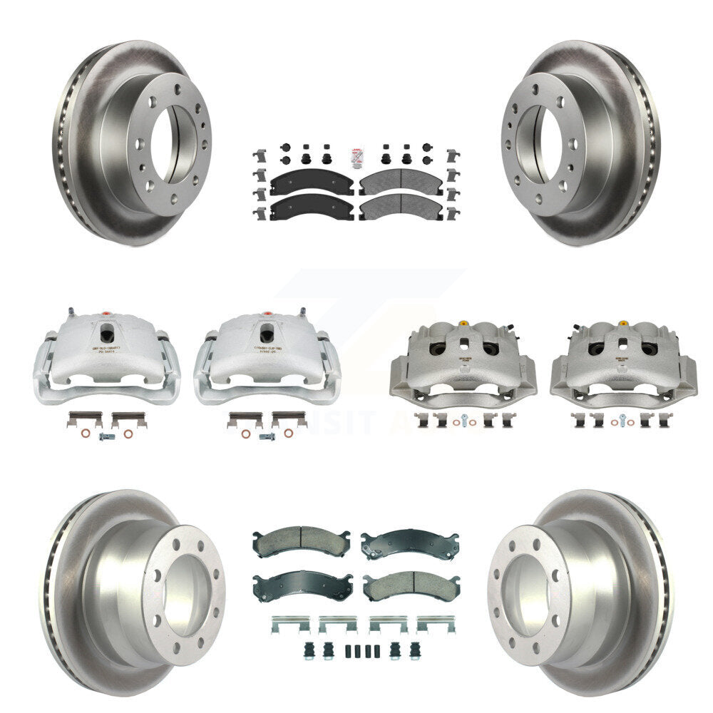 Transit Auto KCG-102616N Disc Brake Kit for 2009-2020 Chevrolet Express 4500, GMC Savana 4500 - Front and Rear product image
