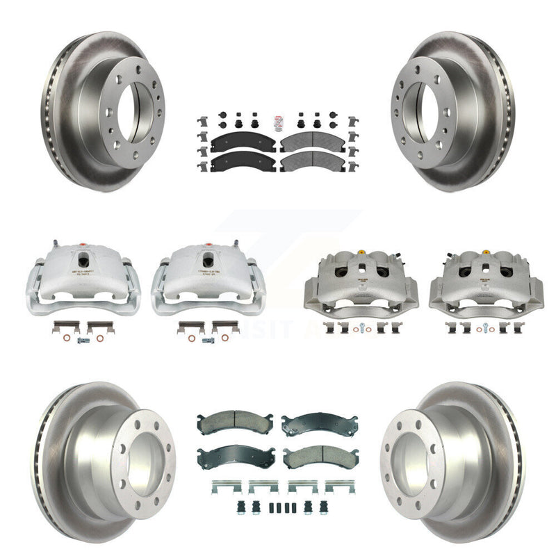 Transit Auto KCG-102616N Disc Brake Kit for 2009-2020 Chevrolet Express 4500, GMC Savana 4500 - Front and Rear product image