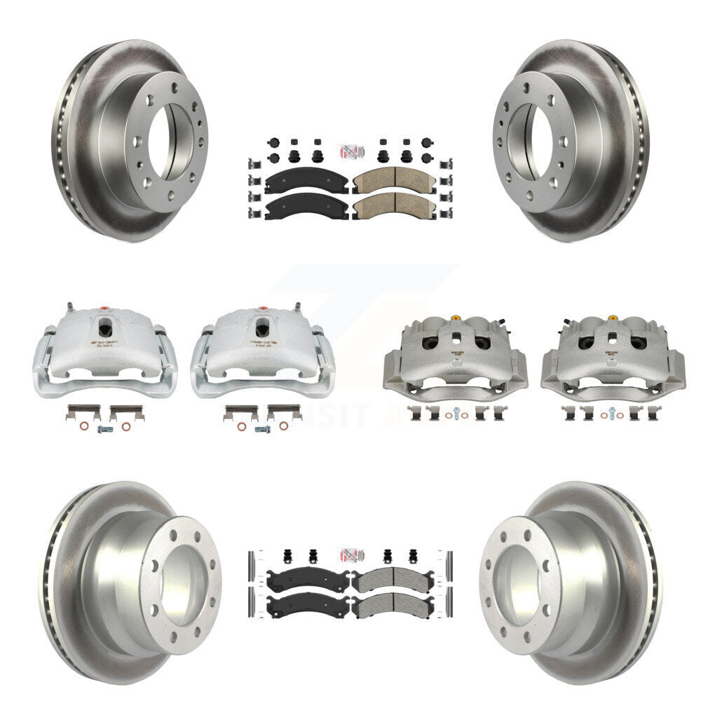 Transit Auto KCG-102617N Disc Brake Kit for 2009-2020 Chevrolet Express 4500, GMC Savana 4500 - Front and Rear product image
