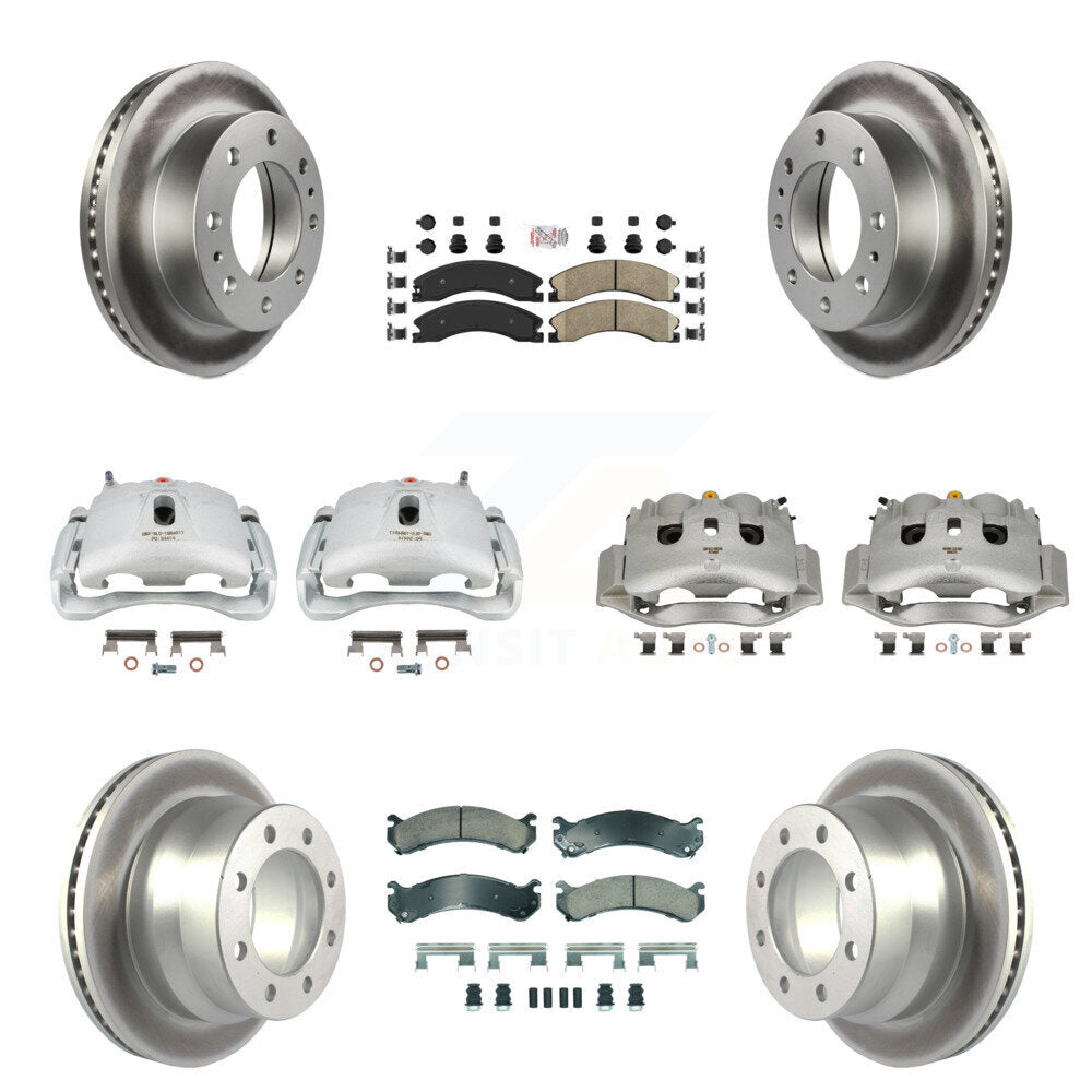 Transit Auto KCG-102619N Disc Brake Kit for 2009-2020 Chevrolet Express 4500, GMC Savana 4500 - Front and Rear product image