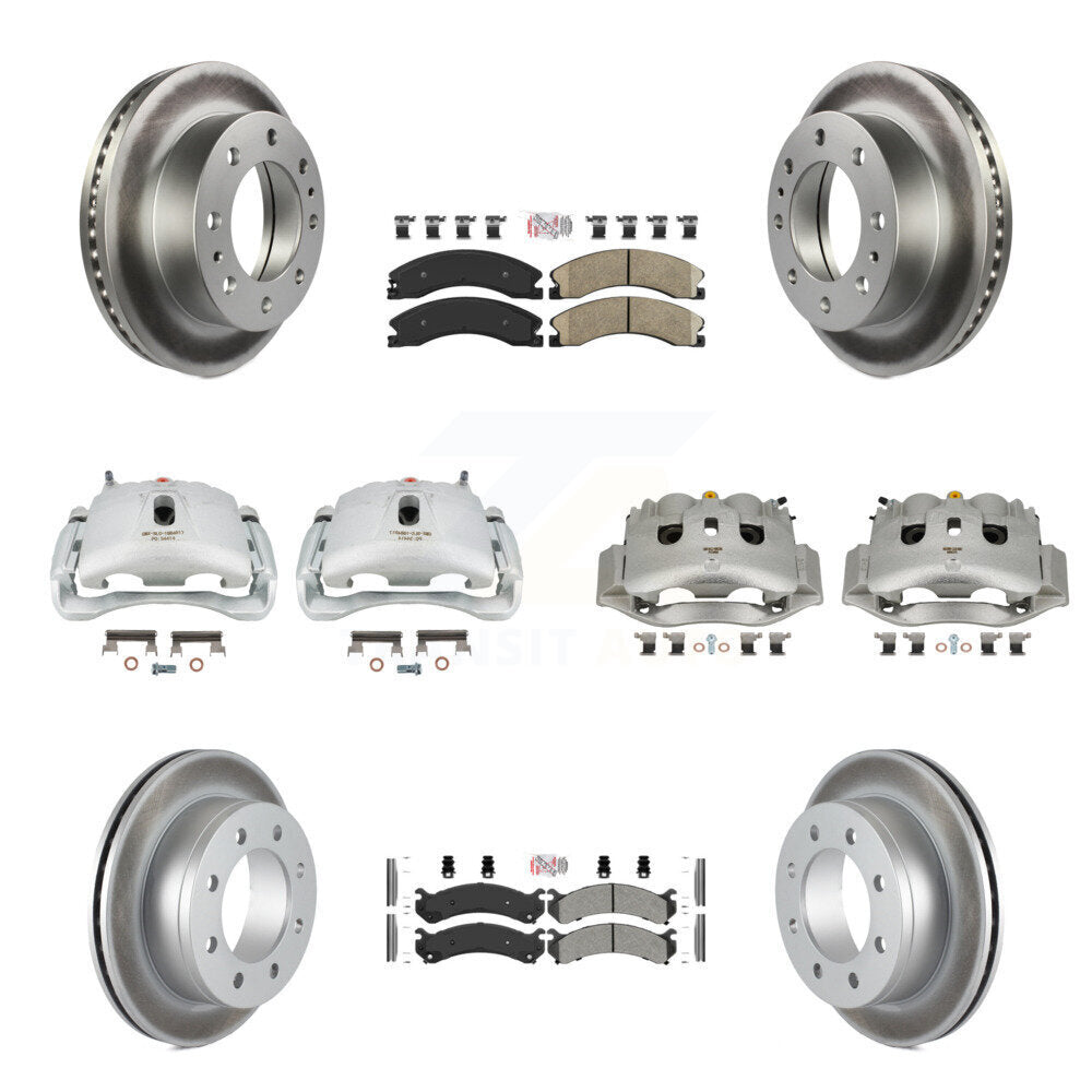 Transit Auto KCG-102620N Disc Brake Kit for 2010-2011 Chevrolet Express 4500 - Front and Rear product image