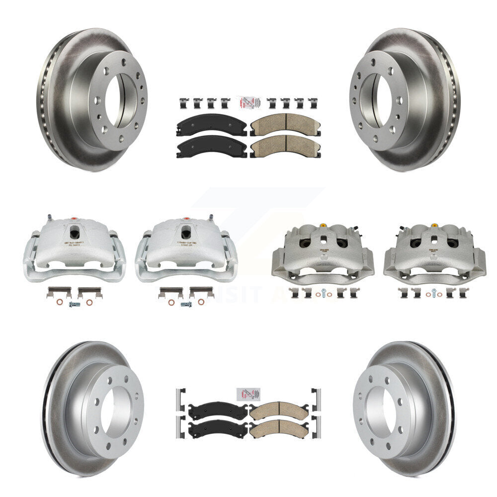Transit Auto KCG-102621N Disc Brake Kit for 2010-2011 Chevrolet Express 4500 - Front and Rear product image