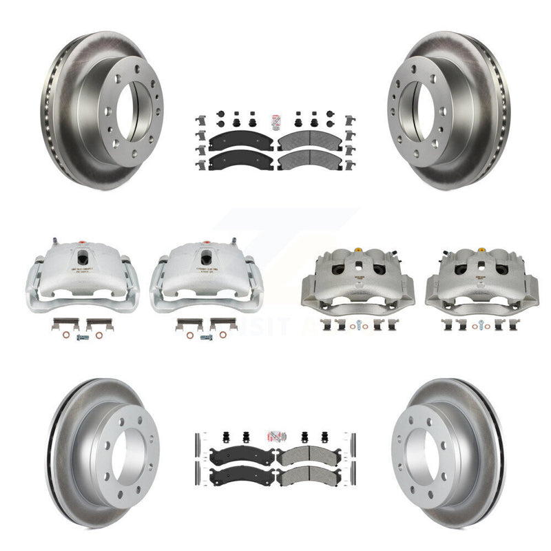 Transit Auto KCG-102623N Disc Brake Kit for 2010-2011 Chevrolet Express 4500 - Front and Rear product image
