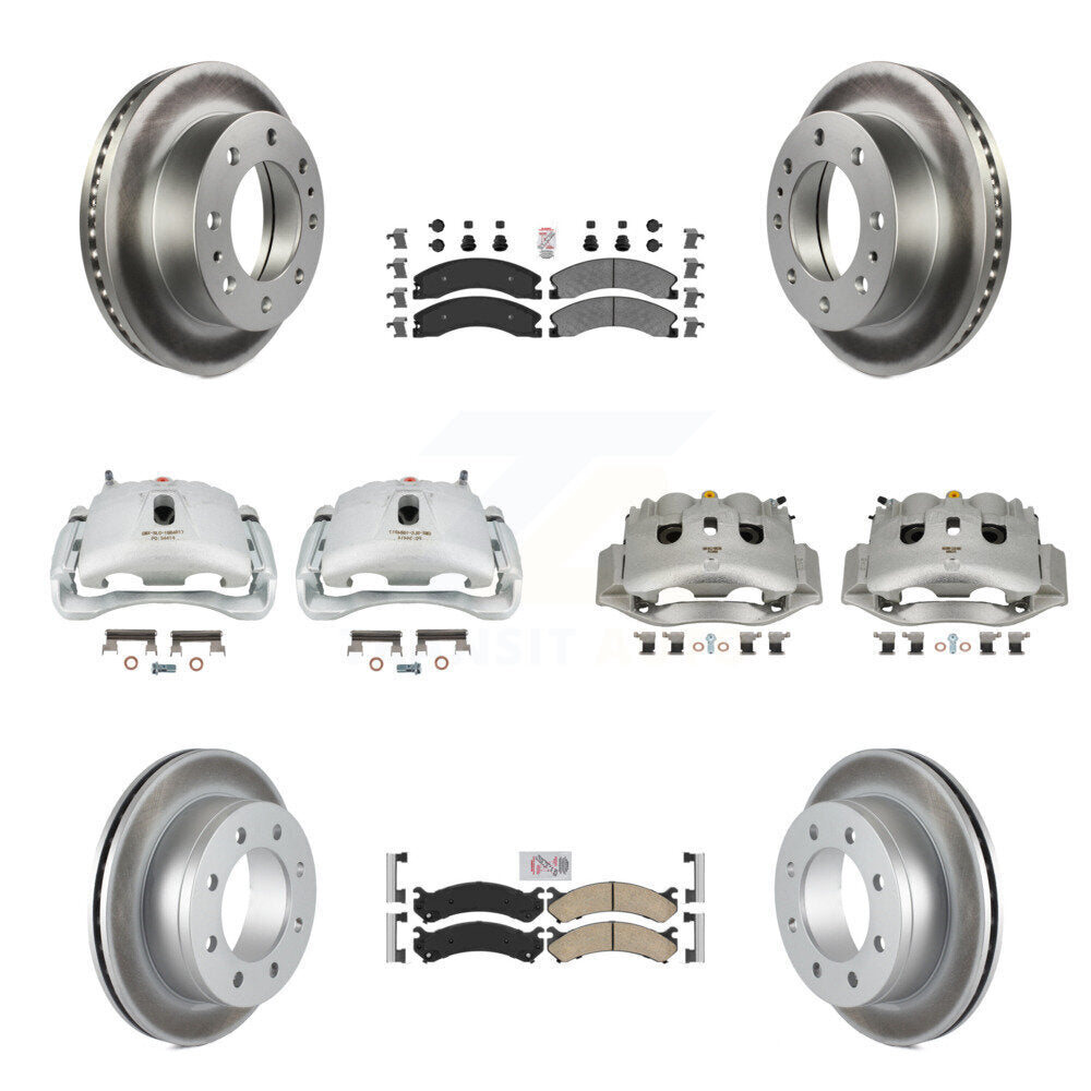 Transit Auto KCG-102624N Disc Brake Kit for 2010-2011 Chevrolet Express 4500 - Front and Rear product image
