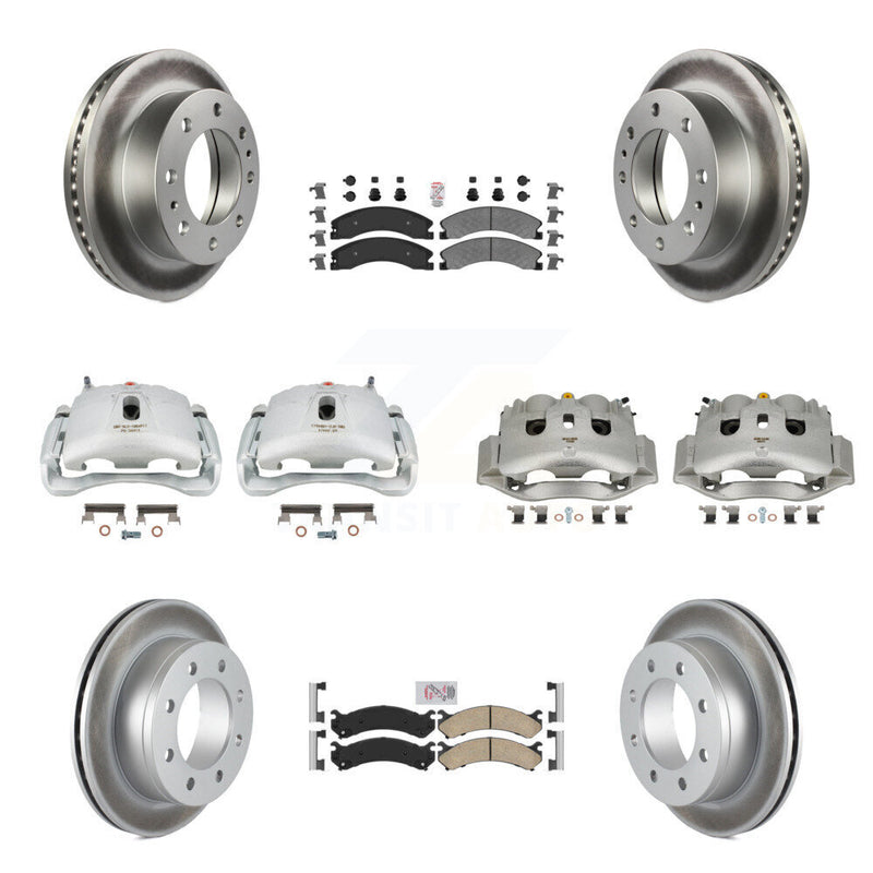 Transit Auto KCG-102624N Disc Brake Kit for 2010-2011 Chevrolet Express 4500 - Front and Rear product image