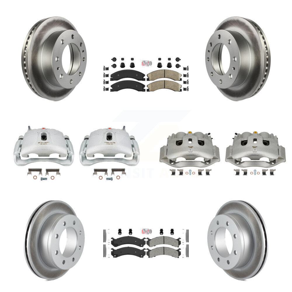 Transit Auto KCG-102626N Disc Brake Kit for 2010-2011 Chevrolet Express 4500 - Front and Rear product image
