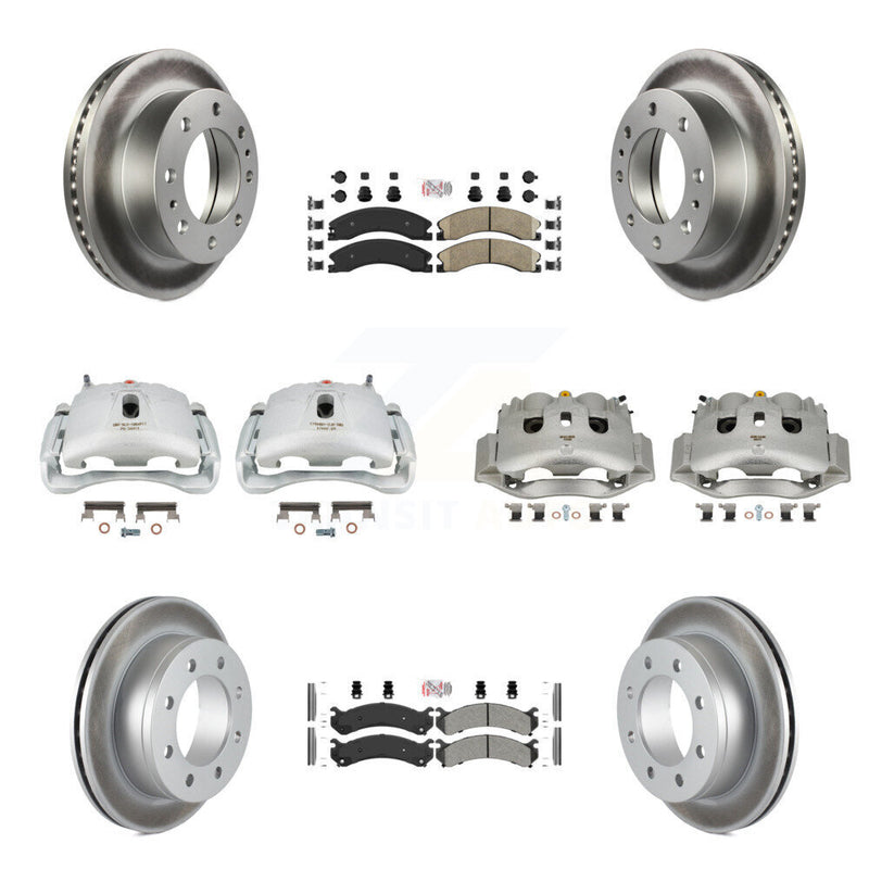 Transit Auto KCG-102626N Disc Brake Kit for 2010-2011 Chevrolet Express 4500 - Front and Rear product image