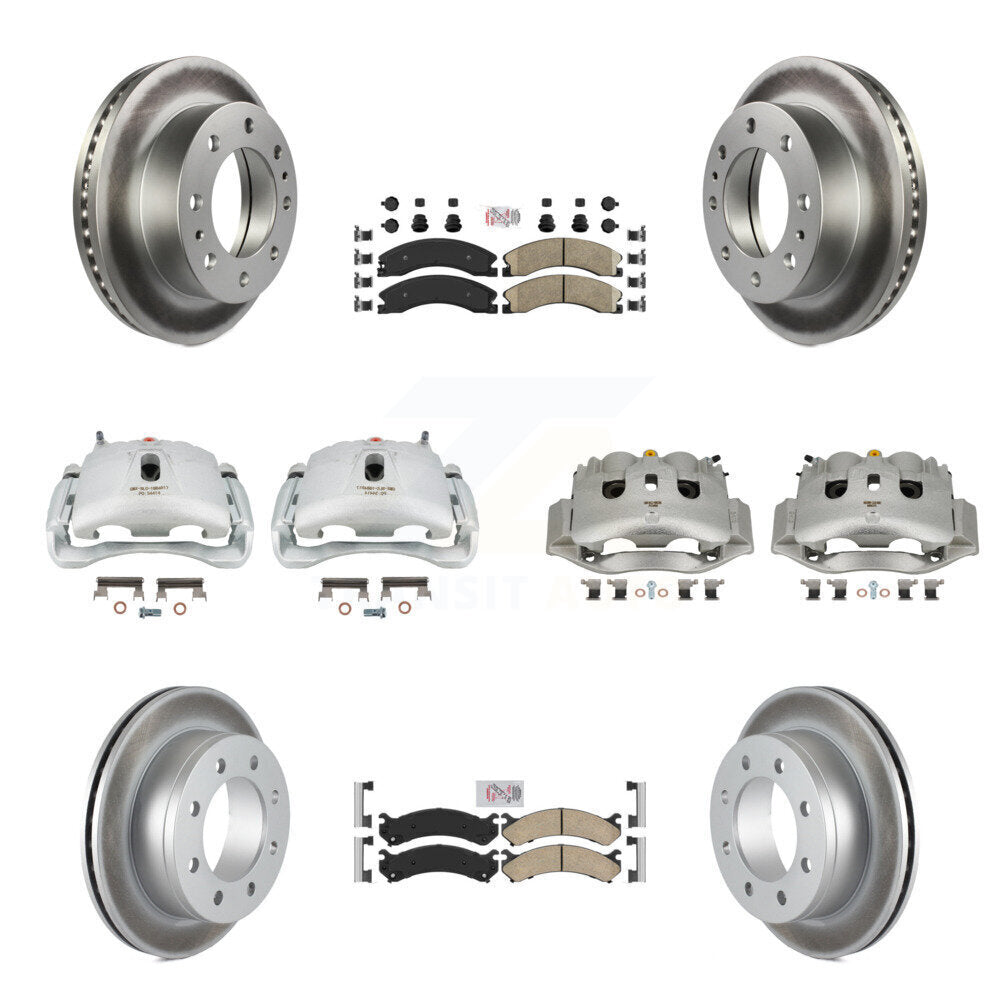 Transit Auto KCG-102627N Disc Brake Kit for 2010-2011 Chevrolet Express 4500 - Front and Rear product image
