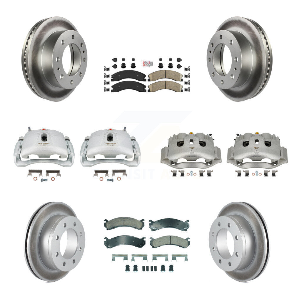 Transit Auto KCG-102628N Disc Brake Kit for 2010-2011 Chevrolet Express 4500 - Front and Rear product image