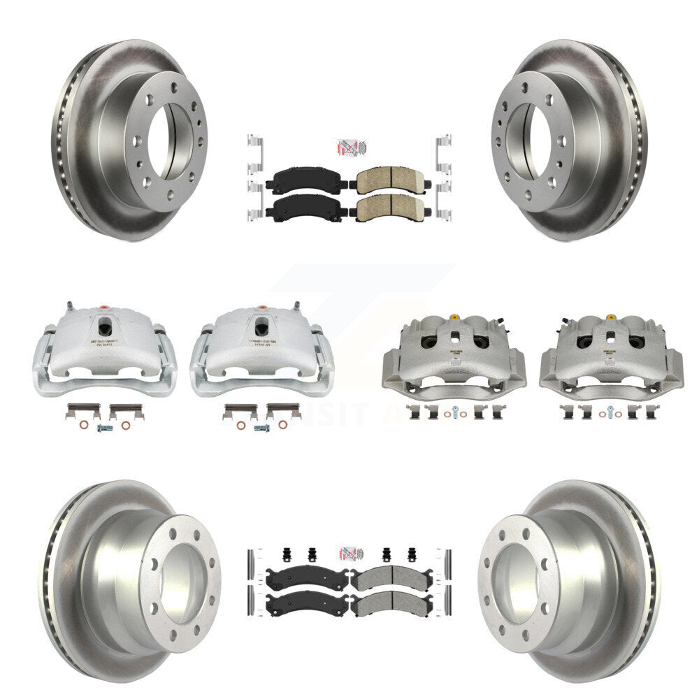 Transit Auto KCG-102629N Disc Brake Kit for 2016 Chevrolet Express 4500 - Front and Rear product image