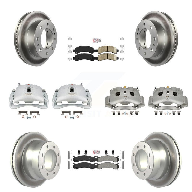Transit Auto KCG-102629N Disc Brake Kit for 2016 Chevrolet Express 4500 - Front and Rear product image