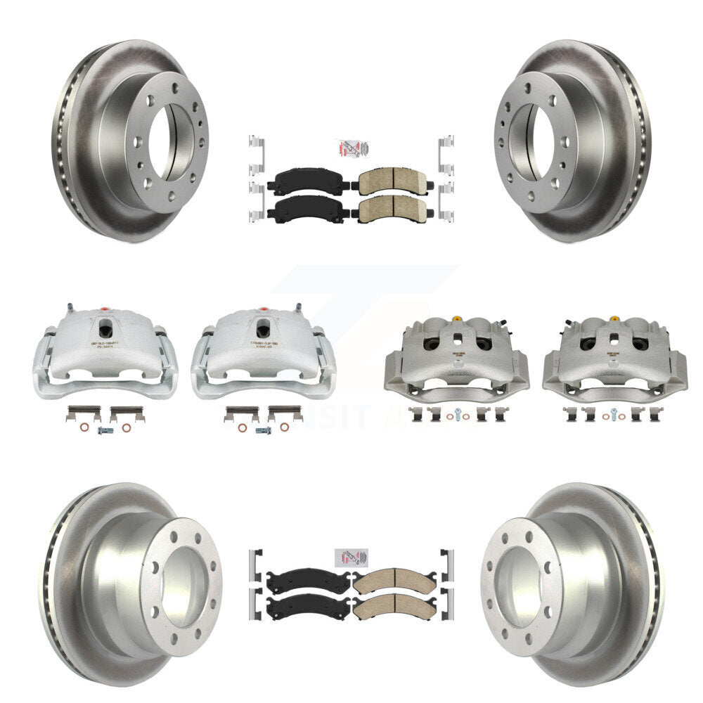 Transit Auto KCG-102630N Disc Brake Kit for 2016 Chevrolet Express 4500 - Front and Rear product image