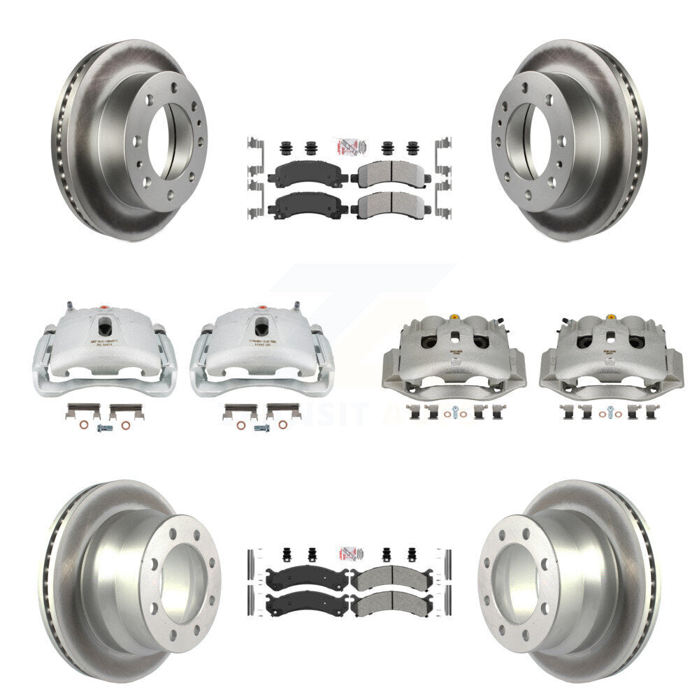 Transit Auto KCG-102632N Disc Brake Kit for 2016 Chevrolet Express 4500 - Front and Rear product image