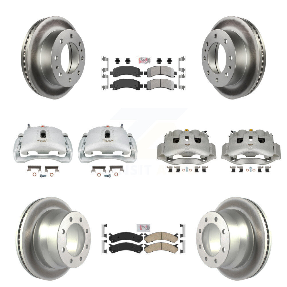 Transit Auto KCG-102633N Disc Brake Kit for 2016 Chevrolet Express 4500 - Front and Rear product image