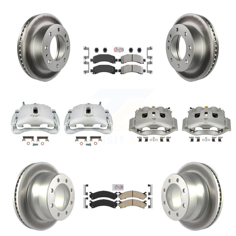 Transit Auto KCG-102633N Disc Brake Kit for 2016 Chevrolet Express 4500 - Front and Rear product image