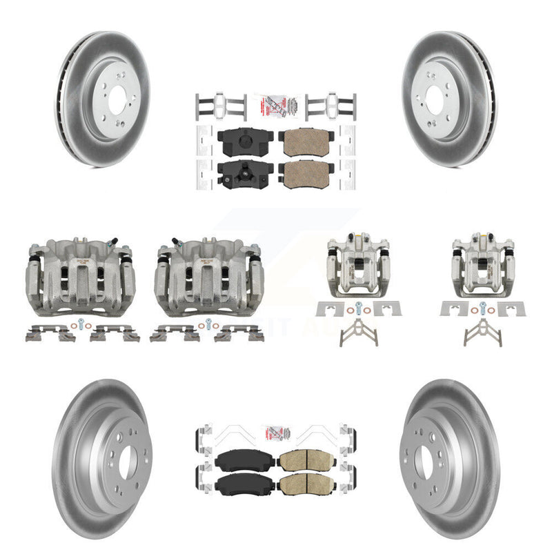 Transit Auto KCG-102636N Disc Brake Kit for 2012-2015 Honda Crosstour - Front and Rear product image