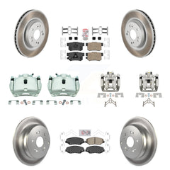 Transit Auto KCG-102641N Disc Brake Kit for 2012-2016 Honda CR-V - Front and Rear product image