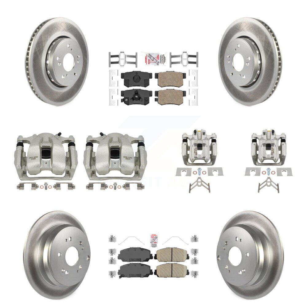 Transit Auto KCG-102643N Disc Brake Kit for 2016-2018 Acura RDX - Front and Rear product image