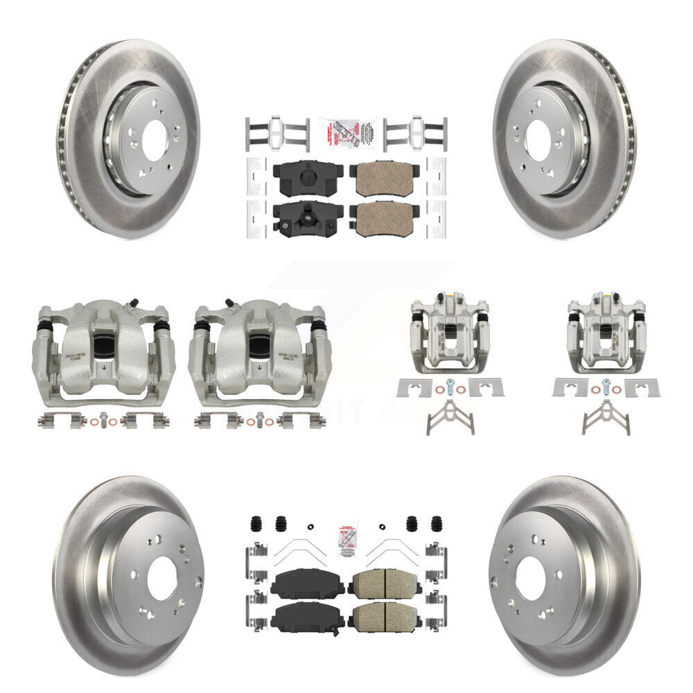 Transit Auto KCG-102644N Disc Brake Kit for 2016-2018 Acura RDX - Front and Rear product image